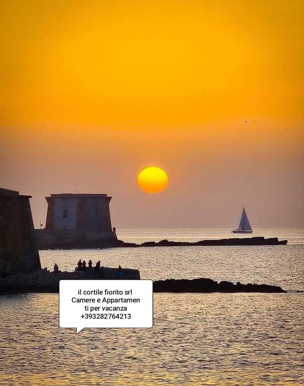 Il Cortile Fiorito Lejlighed Trapani Eksteriør billede